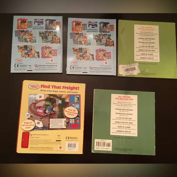 Thomas The Tank 5 books. - Picture 3 of 8